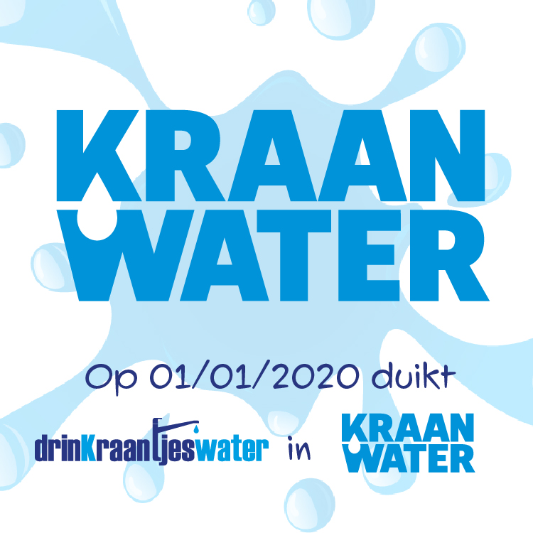 introductie foto drinKraantjeswater gaat op in Kraanwater