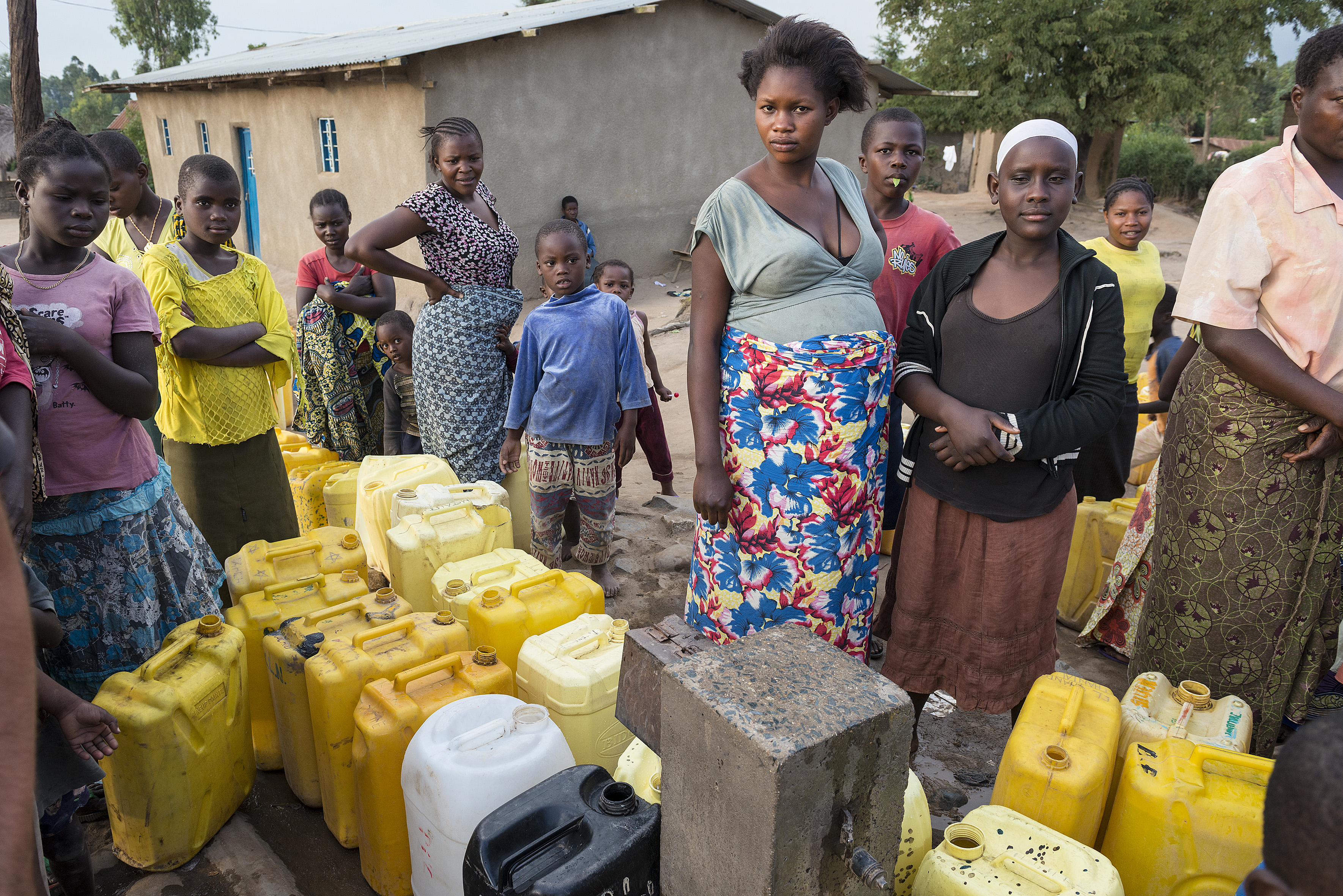 introductie foto Werken aan drinkwater in Congo 